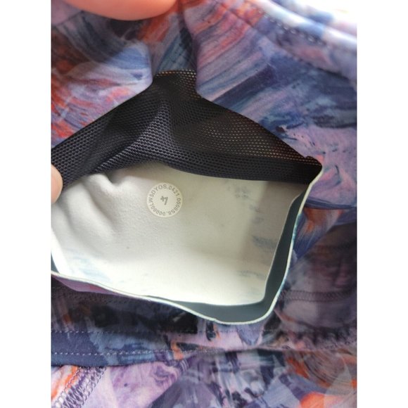 EUC Lululemon Base Pace High Rise Running Tight Sz 4 Atmospheric Purple Nulux - Picture 5 of 11